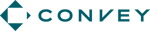 Soft Teal Convey Logo