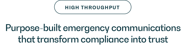 High Throughput High Throughput