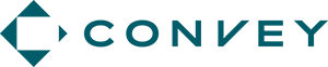 Soft Teal Convey Logo